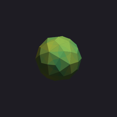 Vertex Painted Sphere